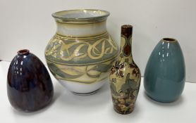 A Minton Hollins & Co. sang de boeuf egg