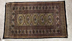 A collection of Bokhara type rugs of sma