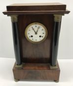 A 19th Century French mahogany cased man