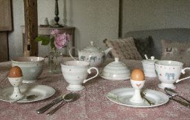 Susie Watson Breakfast Set - 2 large mugs in Honey Bees and Indian wedding,