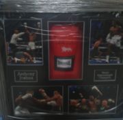 Anthony Joshua signed boxing glove - Anthony Joshua signed boxing glove,