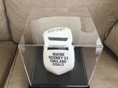 Wayne Rooney Signed Football Wayne Rooney Signed Nike Football. England Top Goal scorer, 53 goals.