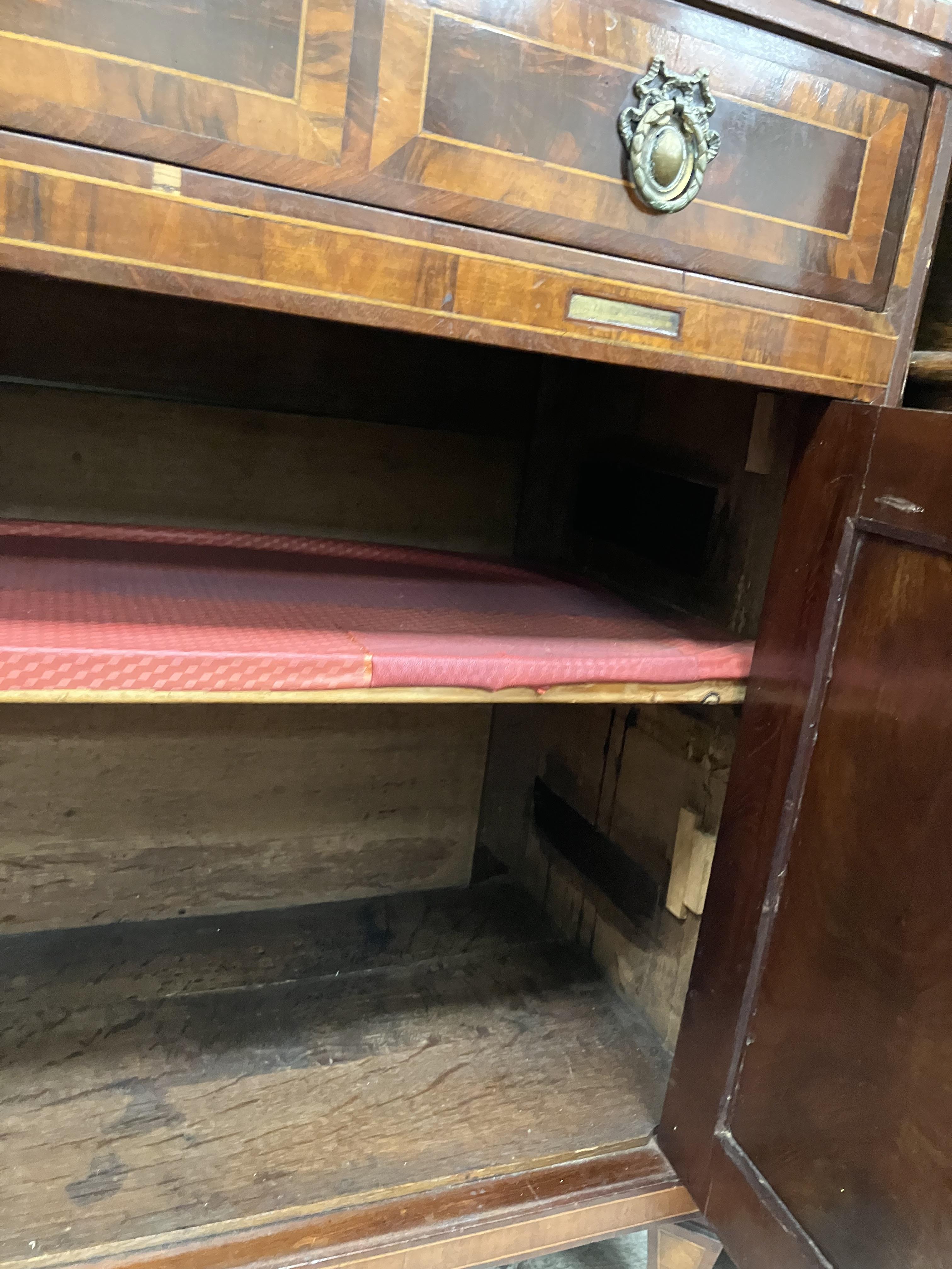 A 19th Century mahogany and inlaid side cabinet, - Image 23 of 42