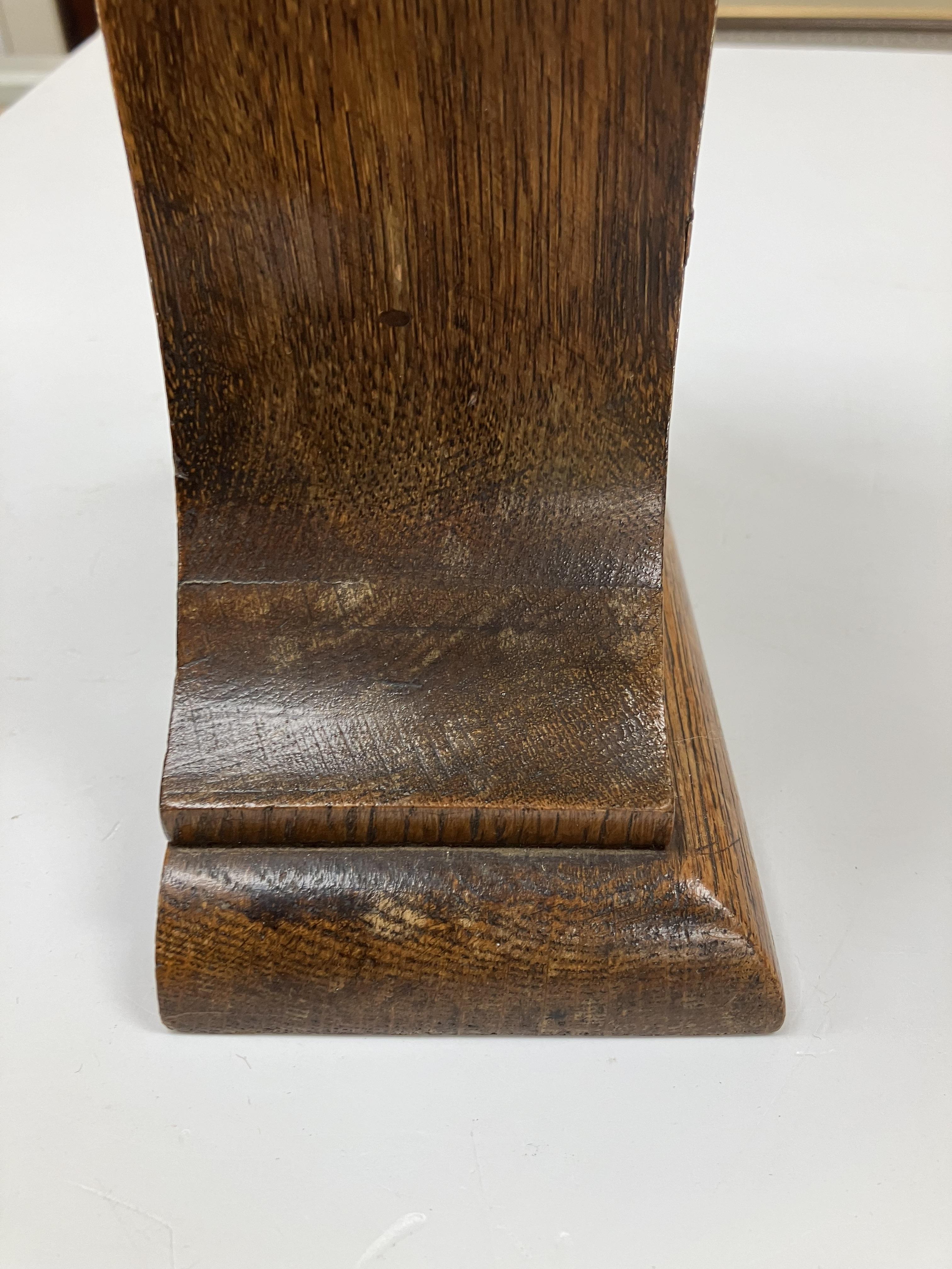 A circa 1910 French oak and inlaid cased mantel clock in the Art Deco / Seccessionist manner, - Image 7 of 25