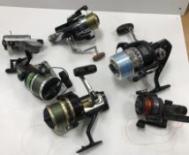 A collection of various fishing tackle i