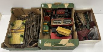Three boxes of Hornby / Meccano O gauge