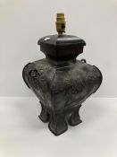 A 19th Century Chinese bronze vase of sq