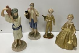 A pair of modern James Hadley, Royal Wor