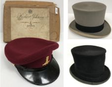 An 11th Hussars Blues hat by Herbert Joh