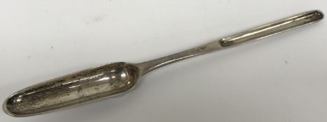 A George III silver double ended marrow