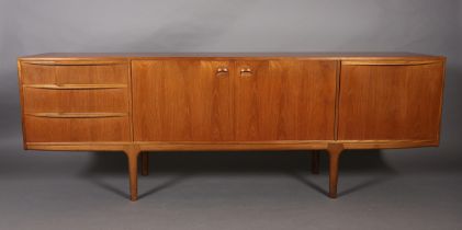 A Maclntosh teak 'Dunfermline' sideboard, late 1960s/70s having a two door cupboard to the centre