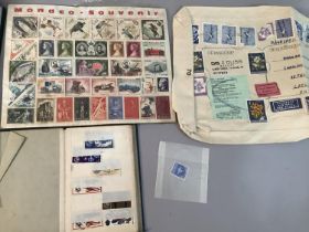 A collection of assorted, mainly British, stamps