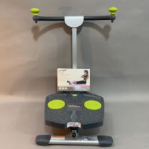 Pineapple pilates rowing exercise machine and a Twist and Shape machine