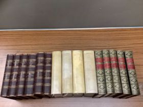 Four uniform bound vols of Hugh Walpole, Rogue Herries, Judith Paris, The Fortress and Vanessa, half