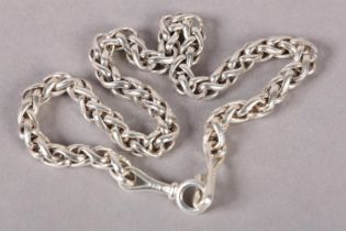 GEORG JENSEN 294 SPIGA SILVER CHAIN, designed by Vivianna Torun Bulow-Hube, approximate length 43cm,