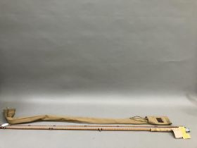 A Hardy's 'The Pope' palakona two piece rod, 10', regd no H10741