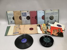 Quantity of 45rpm and 78rpm records