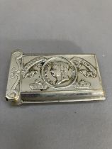 A Victoria '1837-1887 Jubilee Box' vesta presented by Perry and Co Ltd steel pen makers