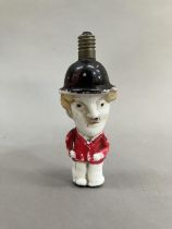 A vintage Charlie Chaplin Christmas tree light