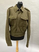 A British Army 1960 battle dress blouse