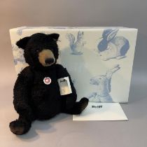 A Steiff mohair plush Special UK/USA Edition figure of ‘Winnipeg’ with working growler, number 407