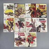 An extensive collection of 111 early 1960s Battle Picture Library pocket book format titles,