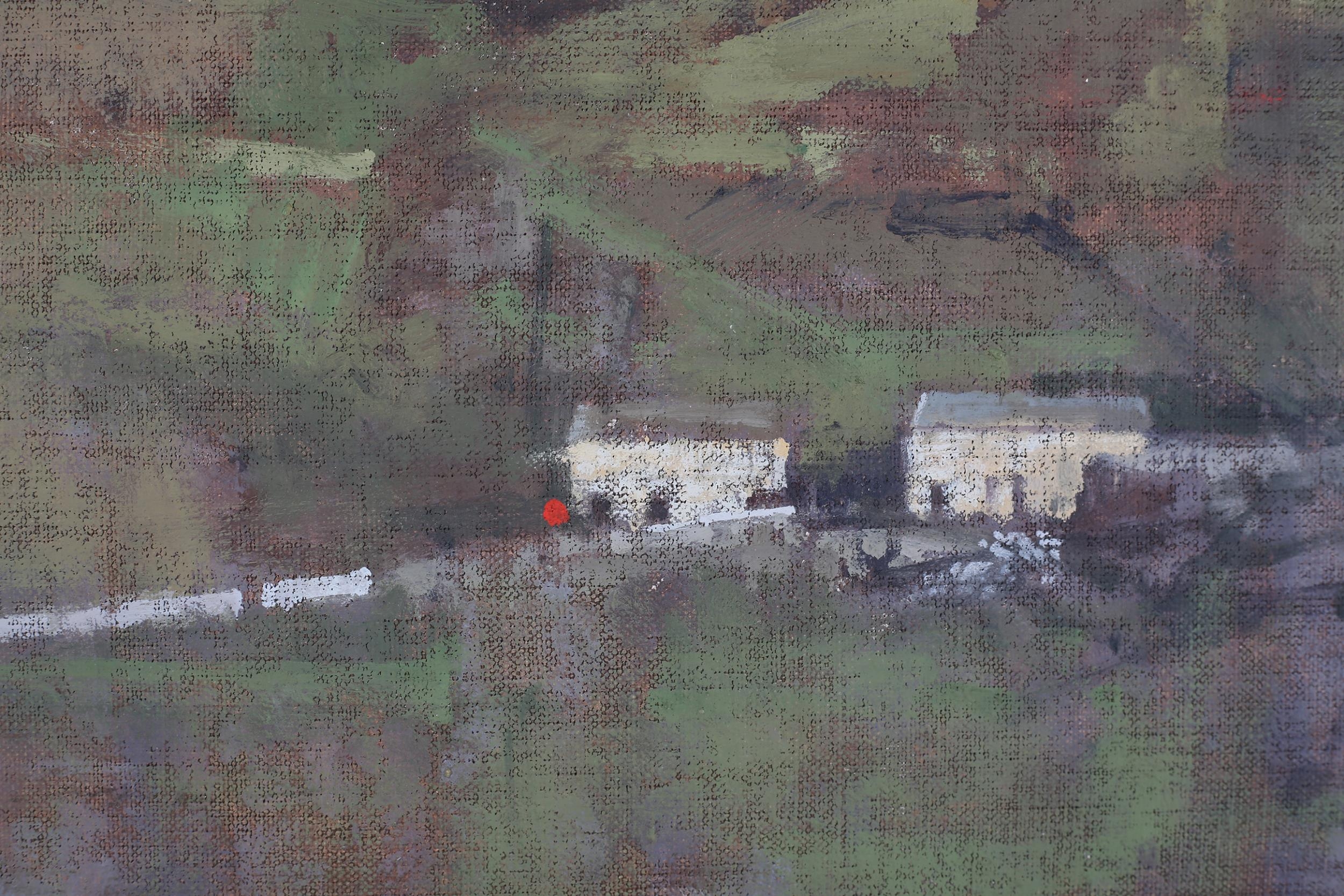 ARR Peter BEESON (b 1956), Howesyke, Bishopdale, oil on canvas, initialled to lower left, titled and - Image 3 of 6