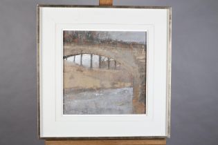 ARR Peter BEESON (b 1956), Bridge, Kettlewell, oil on artist's board, initialed to lower left,