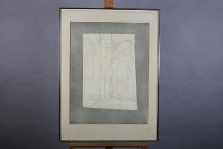 ARR After Ben Nicholson (1894-1982), 'May 1962 (Urbino-footsteps in the dust)', print, 63cm x 48.5cm
