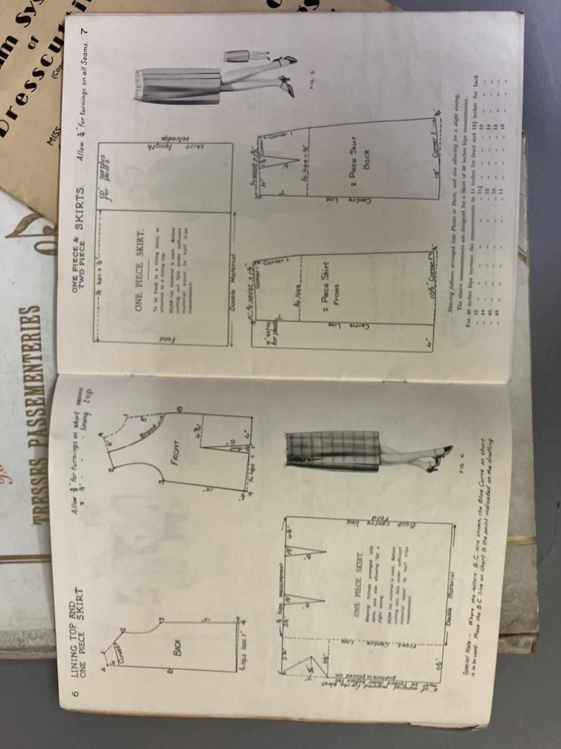 A French sample book dated summer 1913 “ Tresses Passementeries, Broderies, Galons, Robes - Image 3 of 6