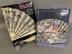 Unfolding Pictures: Fans in the Royal Collection: hardback book in full colour, by Jane Roberts,