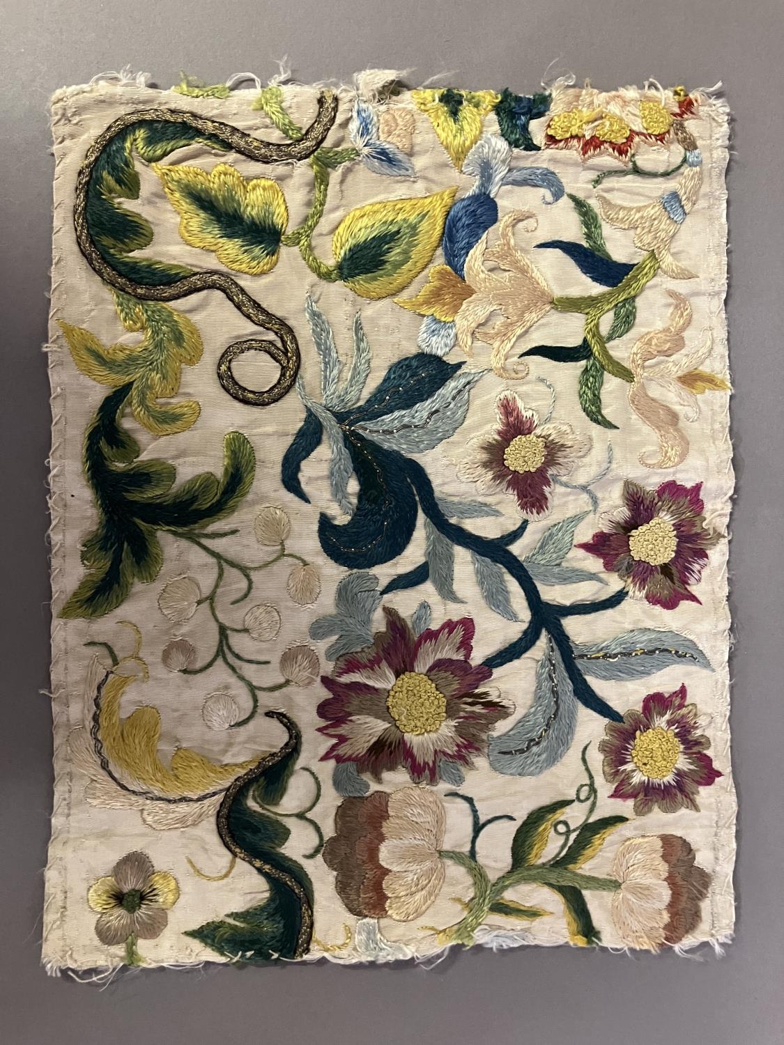 18th and 19th century needlework samplers and embroideries: the first, a European stitch sampler - Image 2 of 4