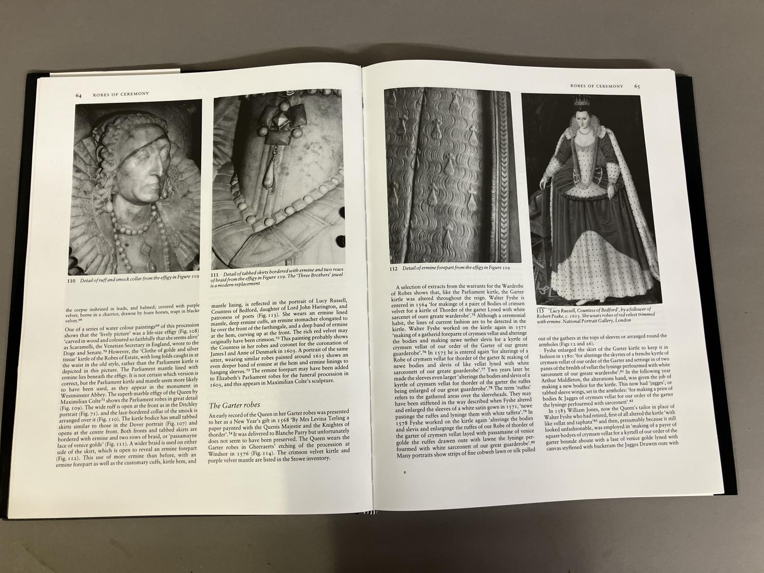 Queen Elizabeth’s wardrobe unlock’d: A large hardback book with protective cardboard sleeve, - Image 3 of 3