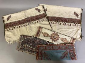 Indo-Persian textiles: a selection of good embroidered textiles from the 9th century and possibly