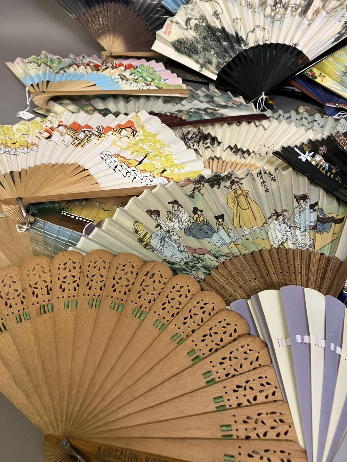 A large selection of very well-travelled fans, from Korea; Durban; Malta; Spain; Dresden, Austria; - Image 3 of 5