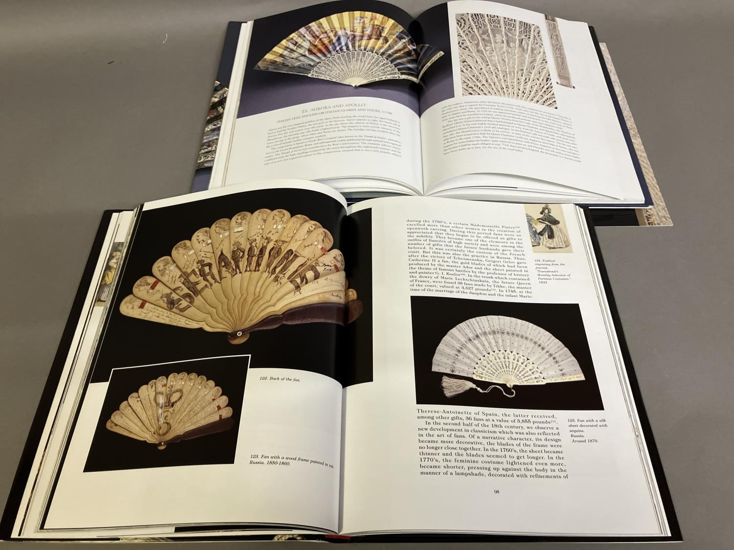 Unfolding Pictures: Fans in the Royal Collection: hardback book in full colour, by Jane Roberts, - Image 2 of 2