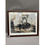 By and after Terence Cuneo, colour print, limited edition 196/850, numbered and signed in pencil to