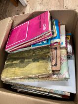A quantity of vintage and later Ordnance Survey maps