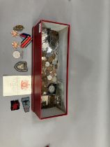 A 1939-1945 Burma Star and a 1939-1945 Defence medal together with a collection of large quantity of