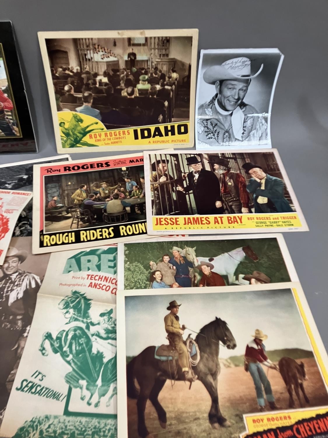 Columbian Pictures Corp film posters, Gene Autry starring in 'Goldtown Ghost Riders' and ' - Image 13 of 19