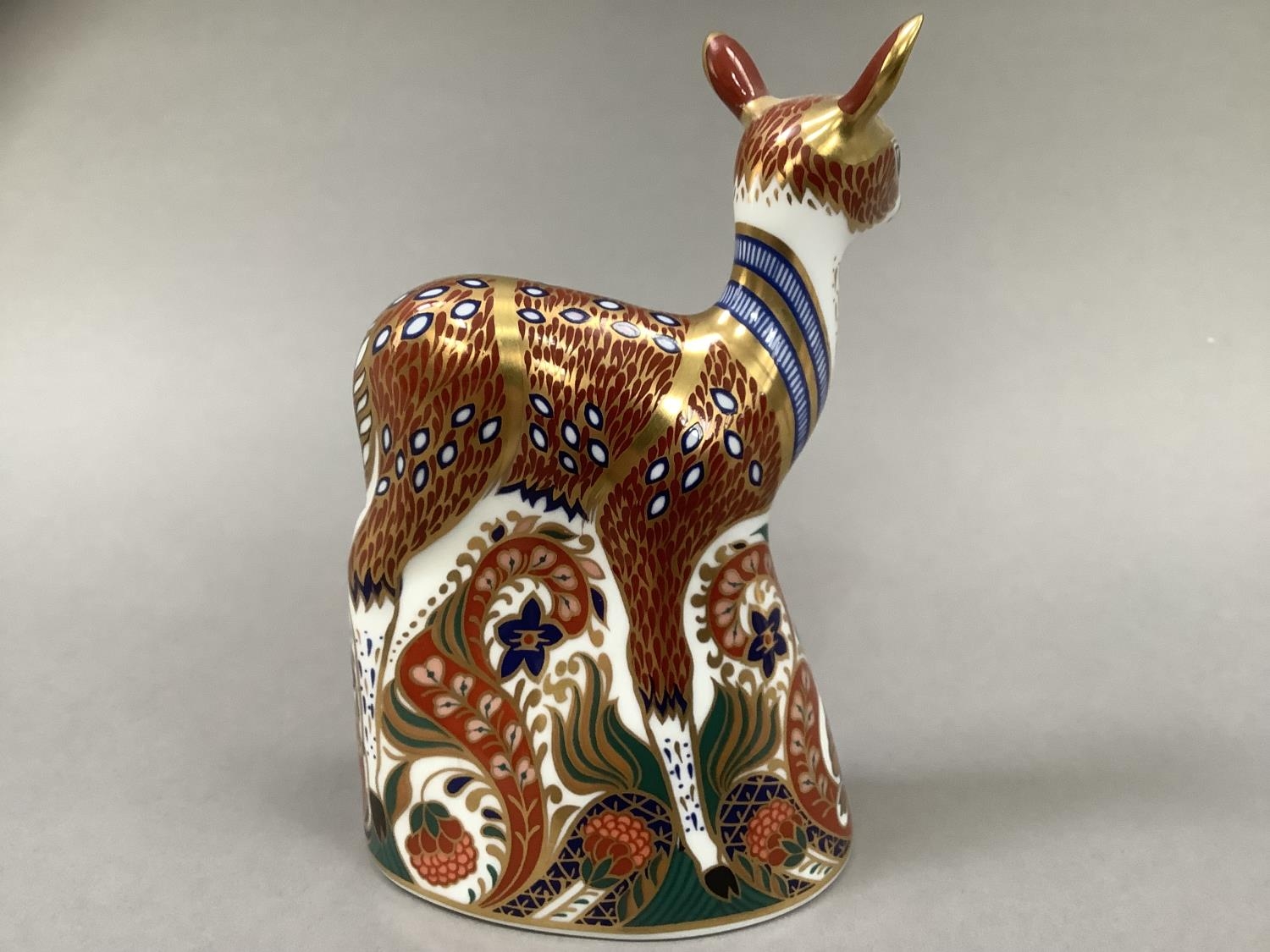 A Royal Crown Derby faun paperweight designed for the Royal Crown Derby Collectors Guild 1996, 13. - Image 3 of 5