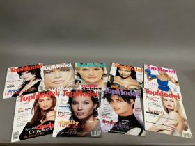 A consecutive collection of Elle Top Model magazines comprising of issues 1-9, all in fine to very