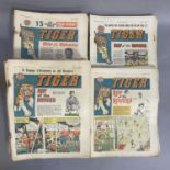 A comprehensive collection of 135 early Tiger comics dating from October 24th 1959 to December