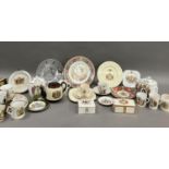 A quantity of royal commemorative ware including items for Edward VII, Edward VIII, George VI, Queen