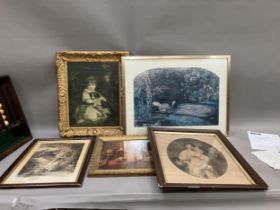 A group of early 20th century and later prints and engravings