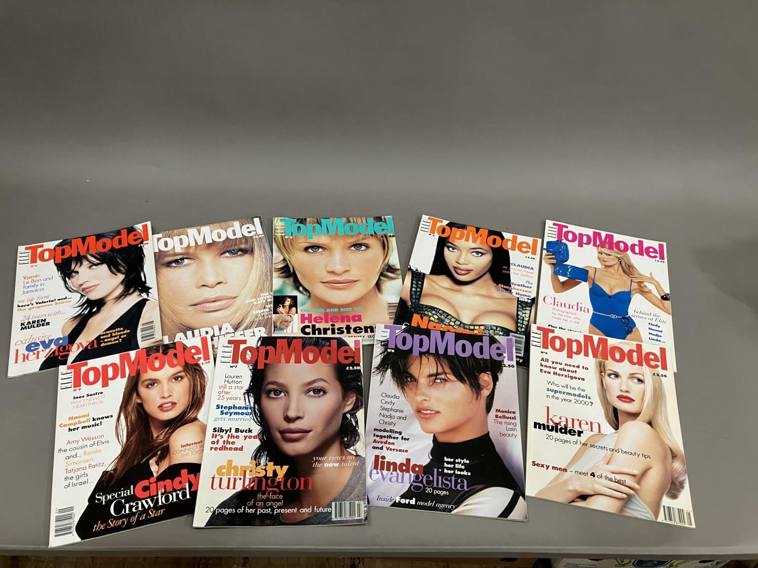 A consecutive collection of Elle Top Model magazines comprising of issues 1-9, all in fine to very - Image 2 of 2