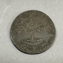 Hereford 18th century trade token - C Honiatt, half penny 1794