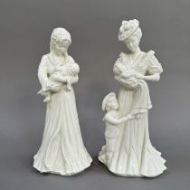A Royal Worcester figure from the Cherished Moments series, The Christening, 22.5cm and together