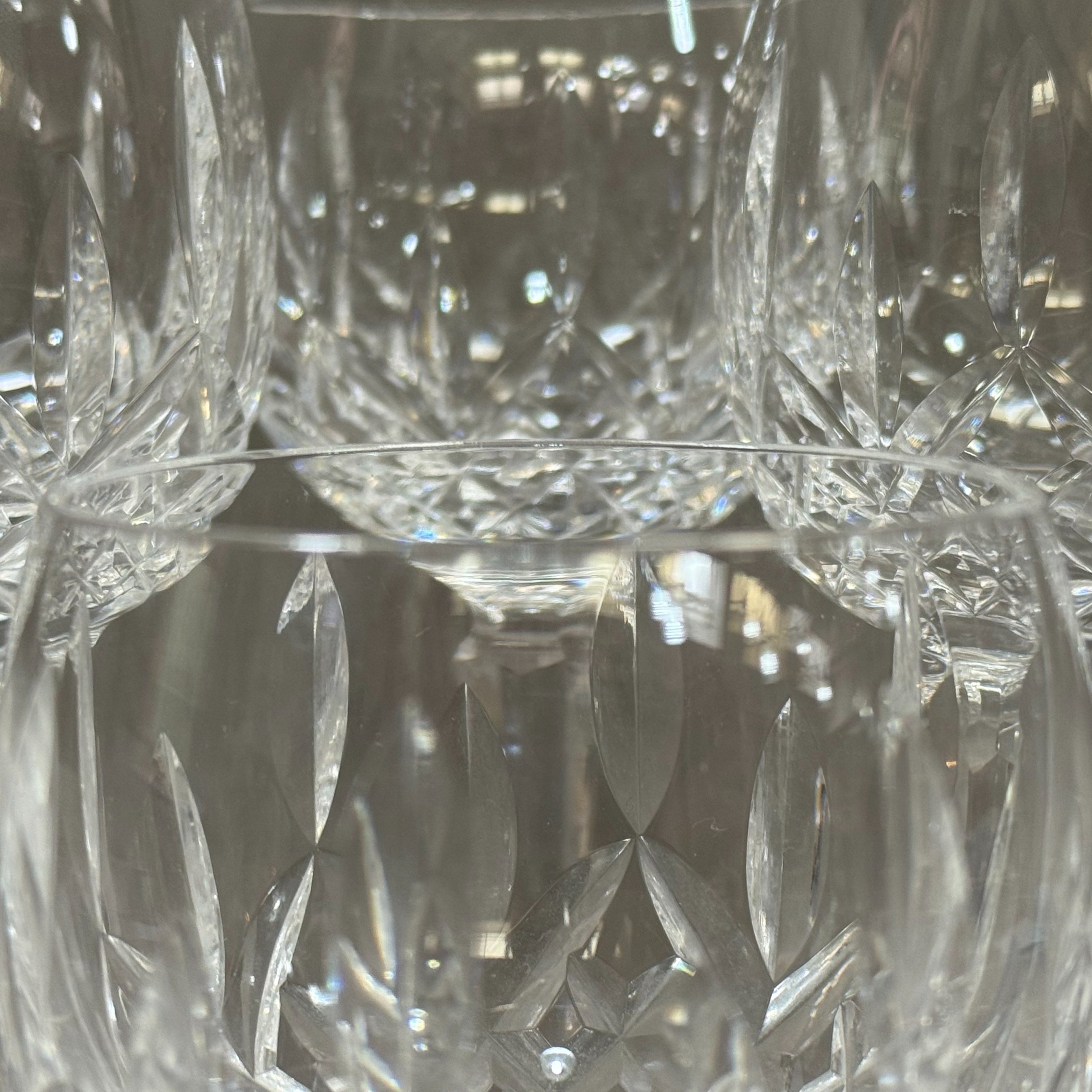 A set of eight Waterford crystal Lismore Hock glasses - Image 3 of 3