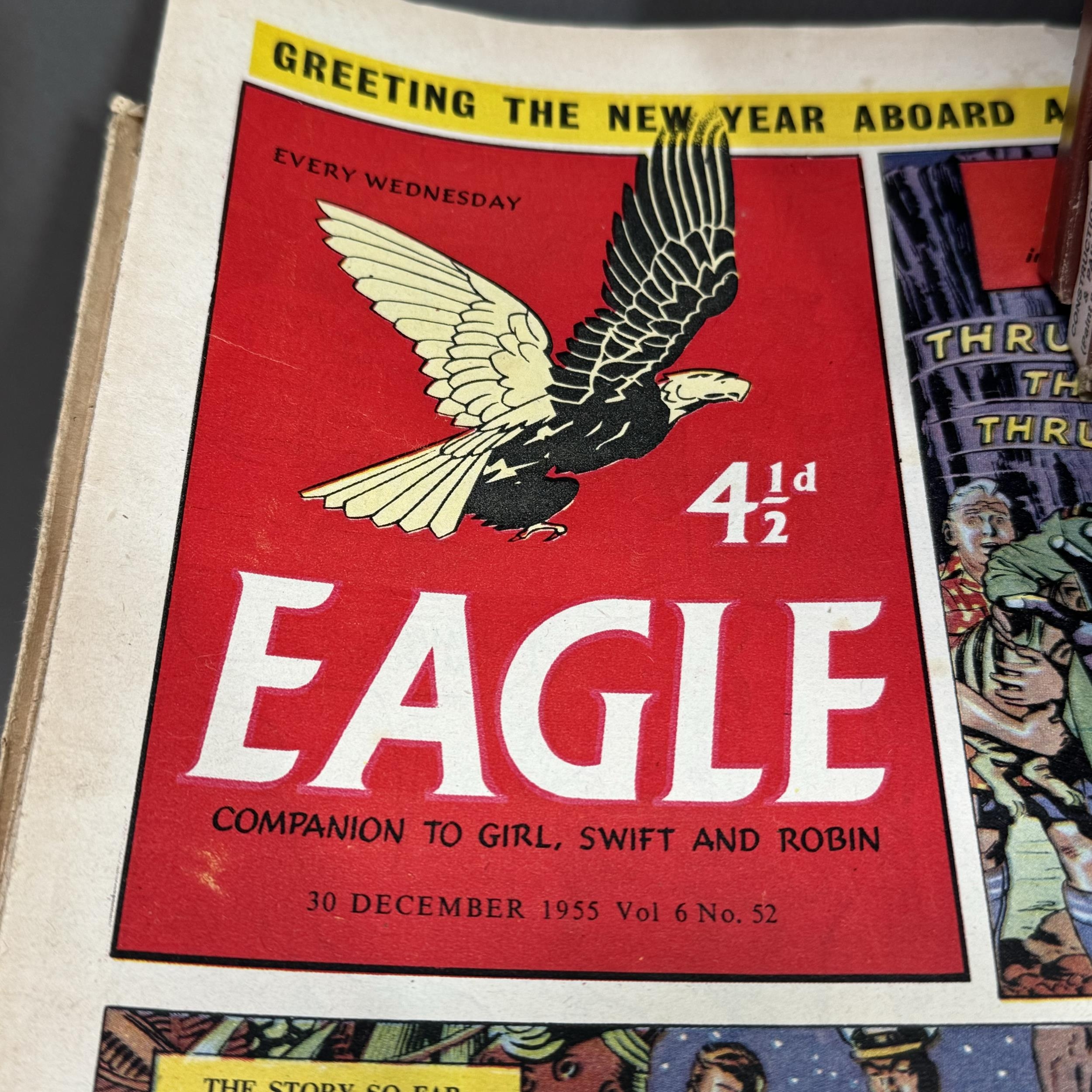 A quantity of Eagle comics dating from January to December 1954, 1955, 1956, 1957, 1958, 1959, 1960, - Image 2 of 3